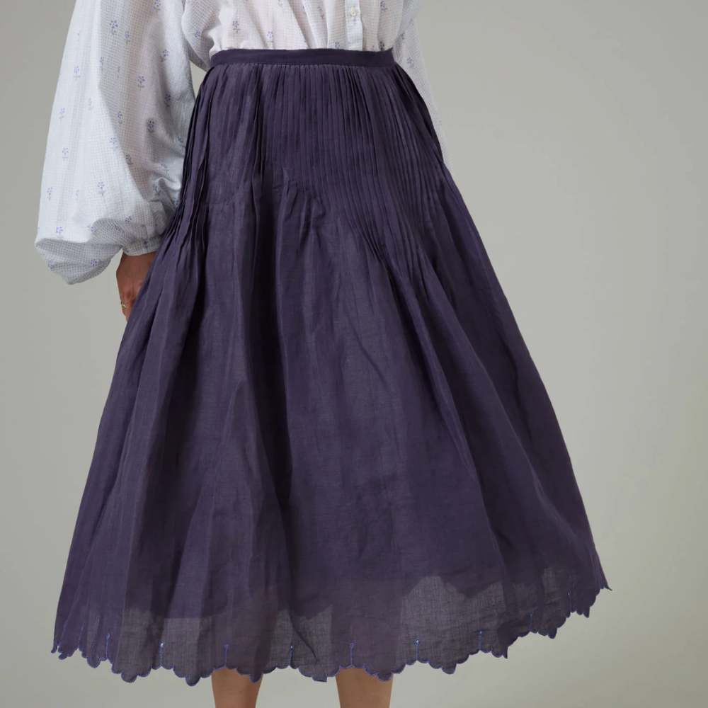 Thierry Colson Verde Skirt - Navy