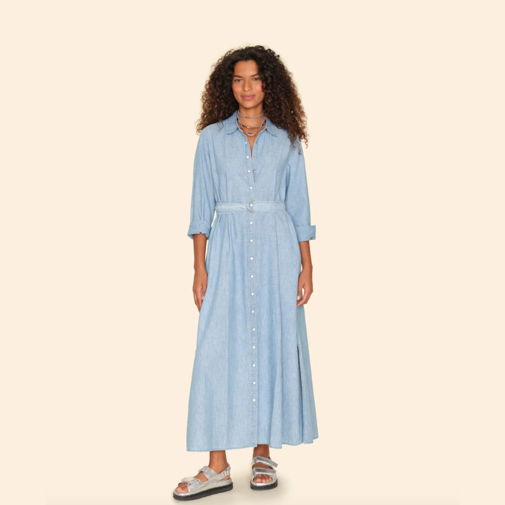 Xirena Bowen Dress - Dusty Blue