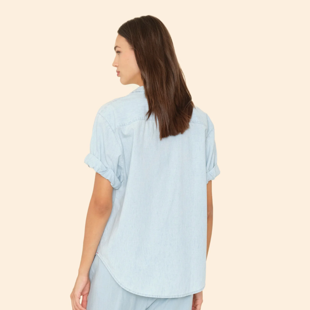 Xirena Channing Shirt - Air Blue
