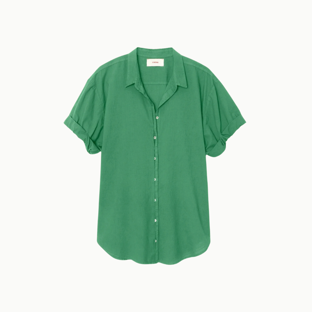 Xirena Channing Shirt - Mint Leaf