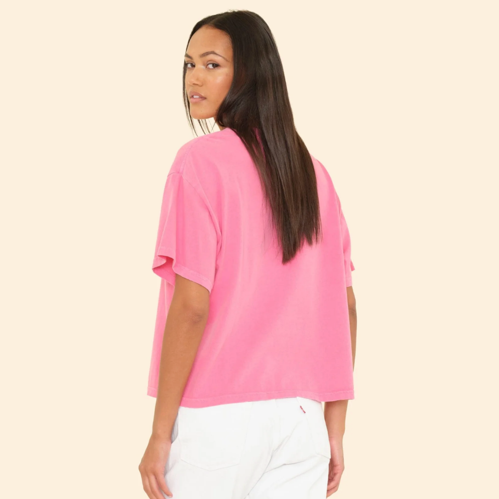 Xirena Palmer T-Shirt - Vintage Pink Bloom
