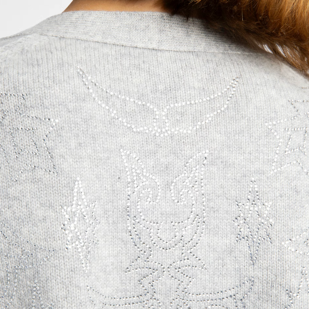 Zadig & Voltaire Mirkaz Cardigan - Gris Chine