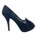 DOLCE & GABBANA Size 9 Black Lace Pumps