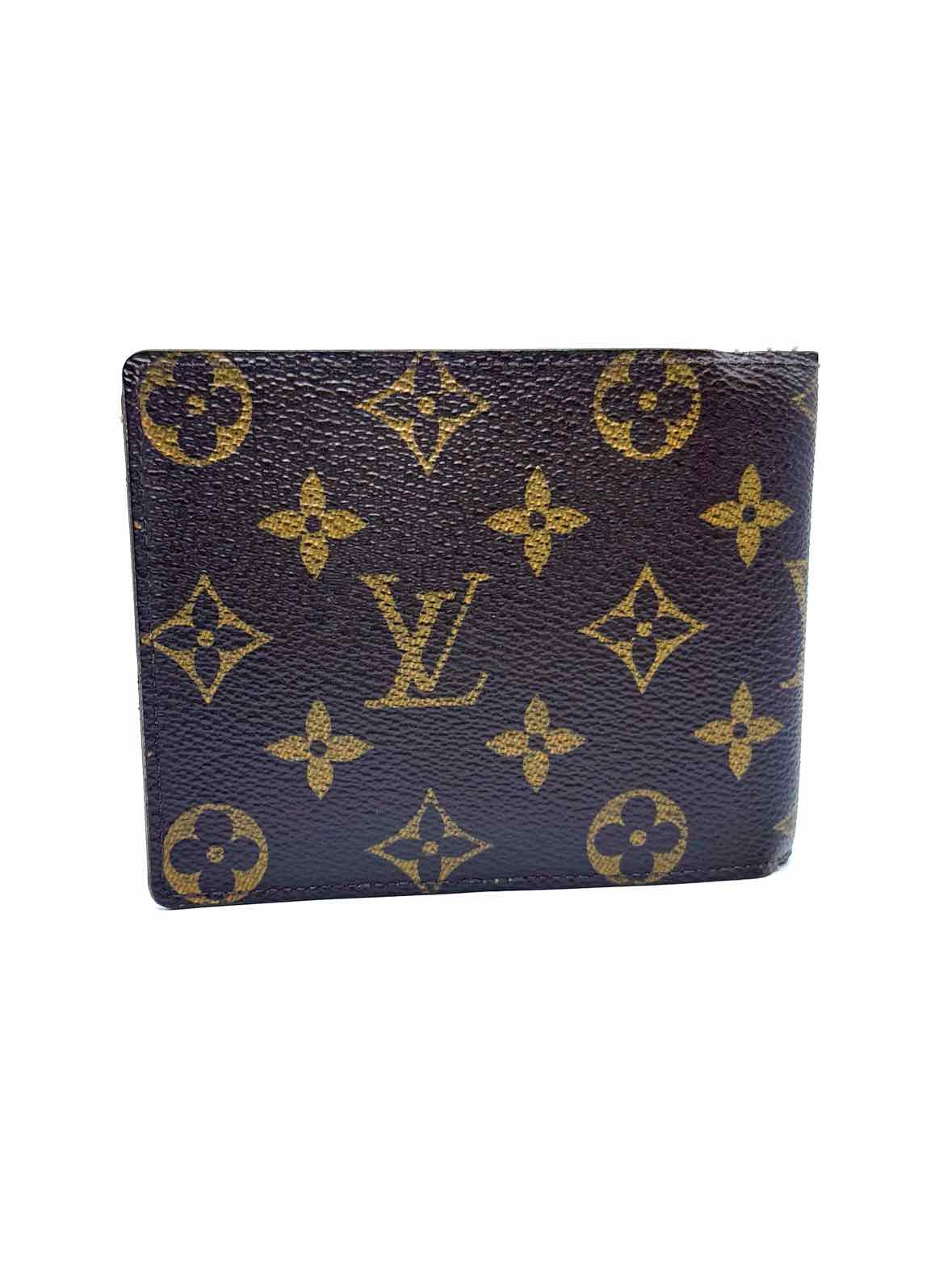 LOUIS VUITTON Brown Coated canvas Monogram Wallet