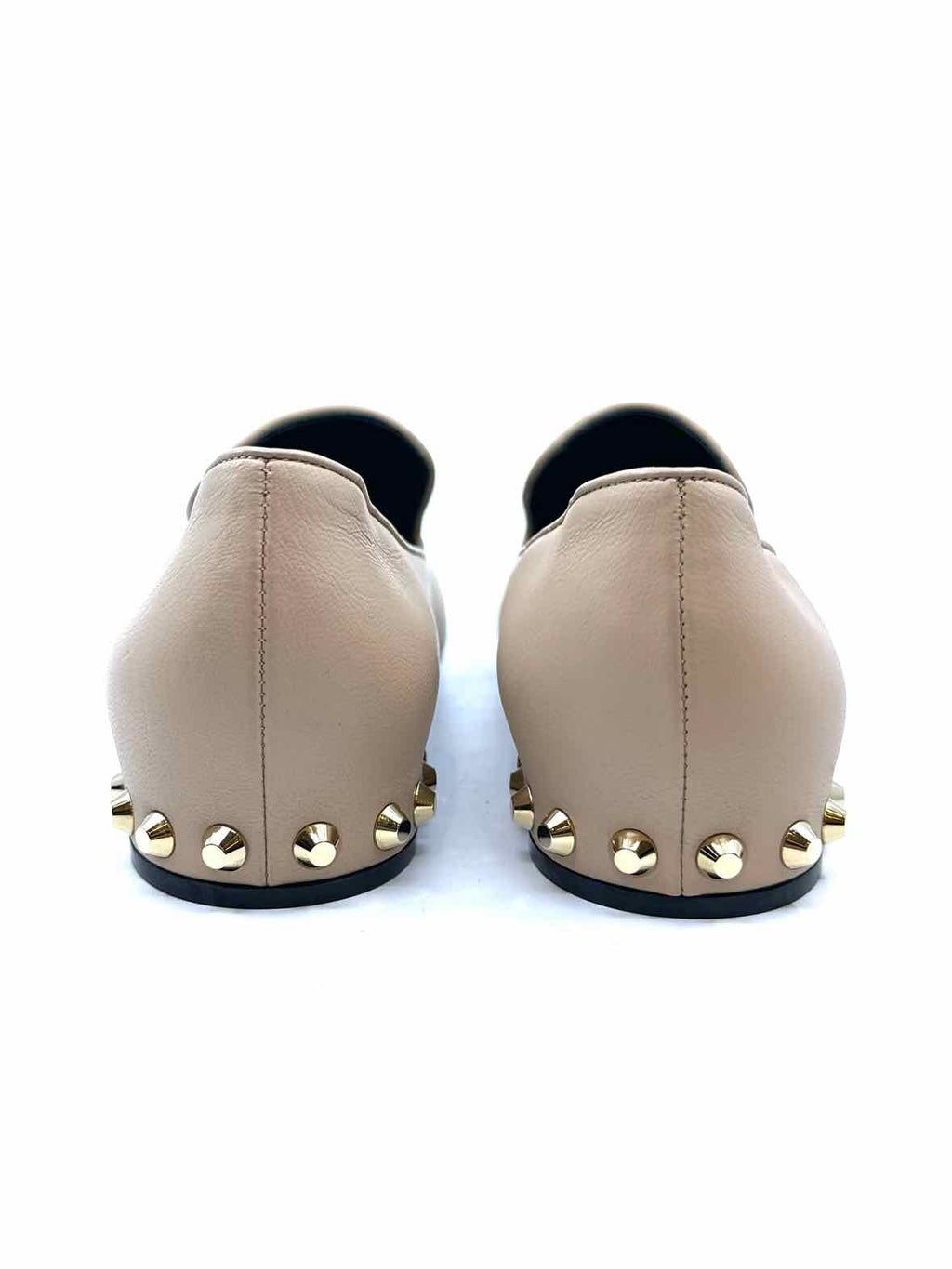 BALENCIAGA Size 10 Beige Loafers