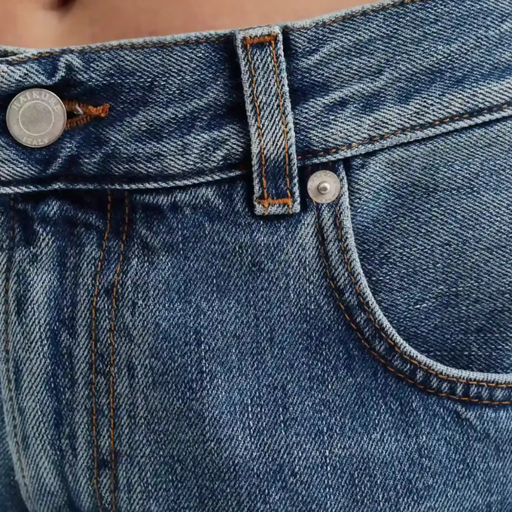 Haikure Bonnie Short Jeans - Real Blue
