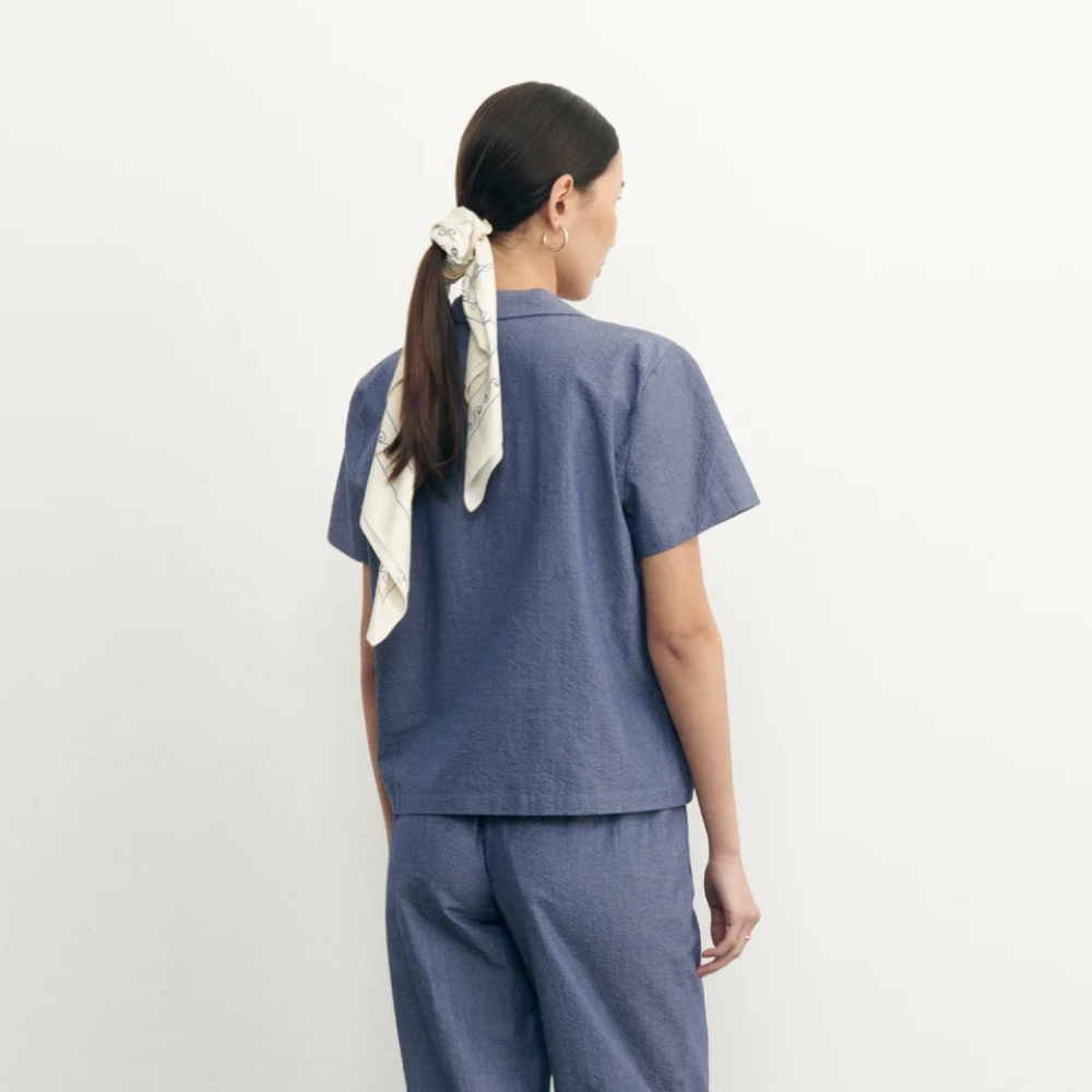 Maison Labiche Souchier Lemons Shirt - Carbon Blue