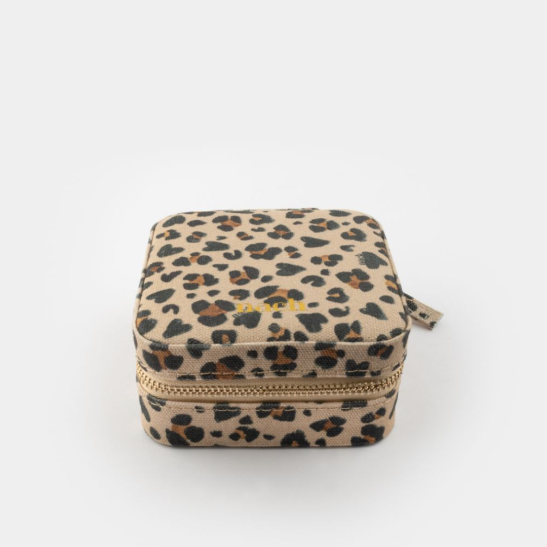Nach Leopard Heart Jewellery Box