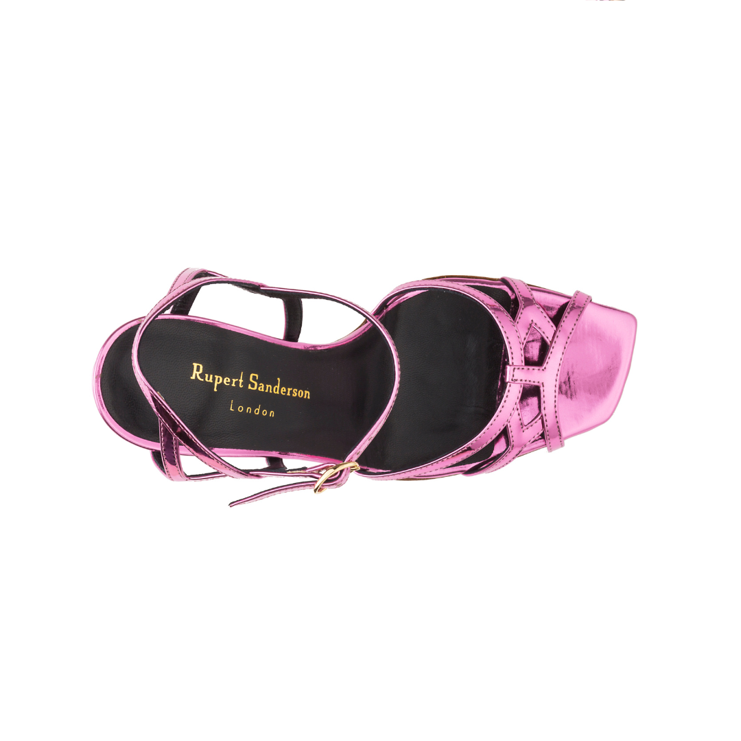 Rupert Sanderson Felspar Sandal - Mirror Punch