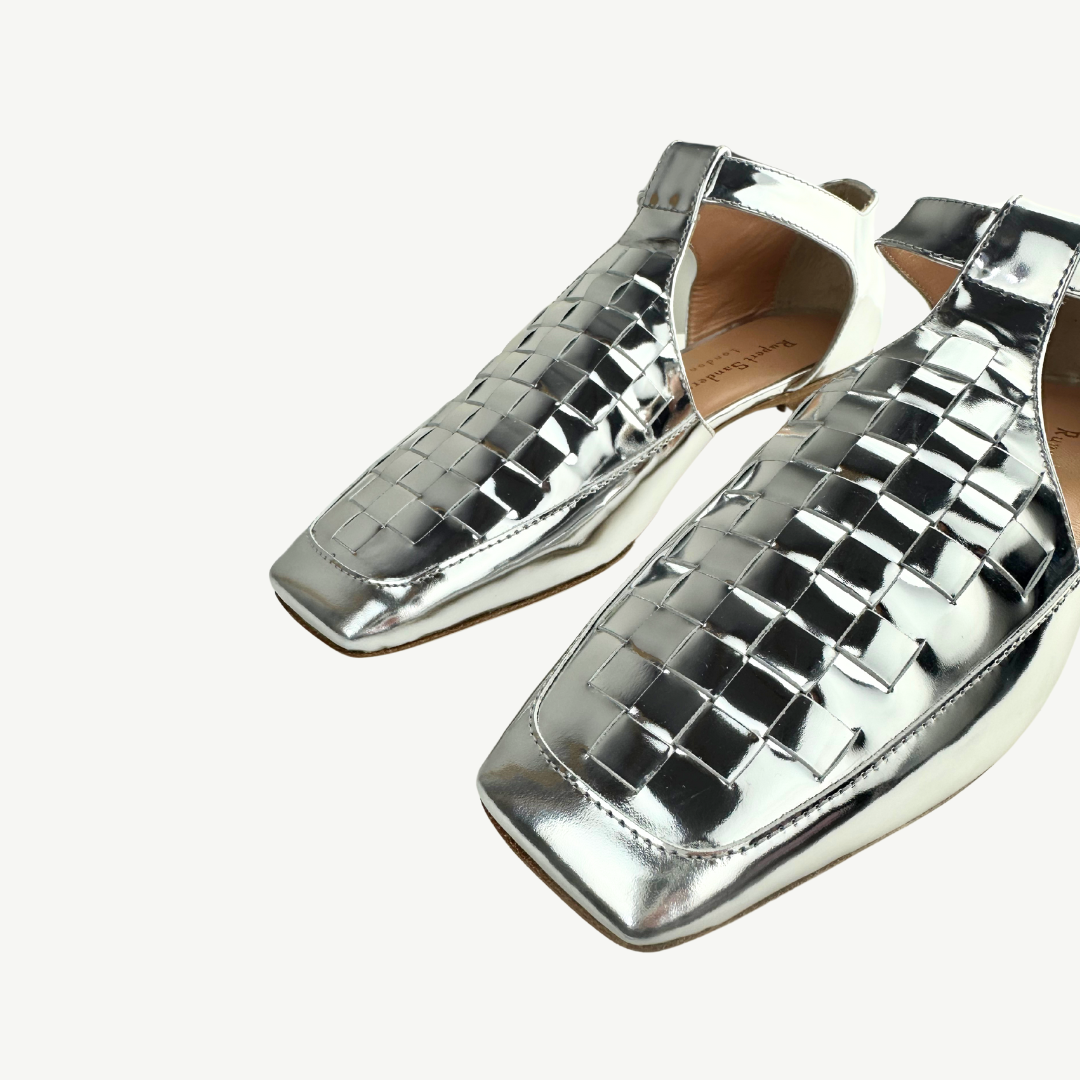 Rupert Sanderson Nuna Sandal - Silver