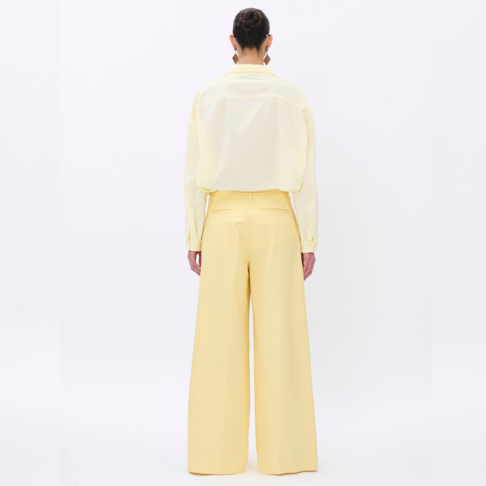 TheLatest Deva Trousers - Light Yellow