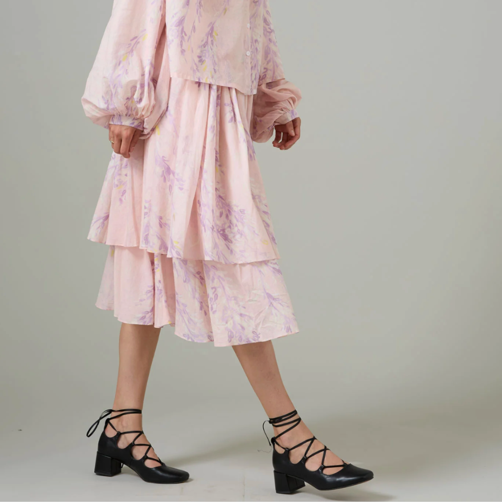 Thierry Colson Constance Skirt - Pink Wisteria