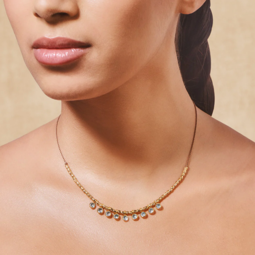 Tityaravy Vamsa Necklace - Topaz
