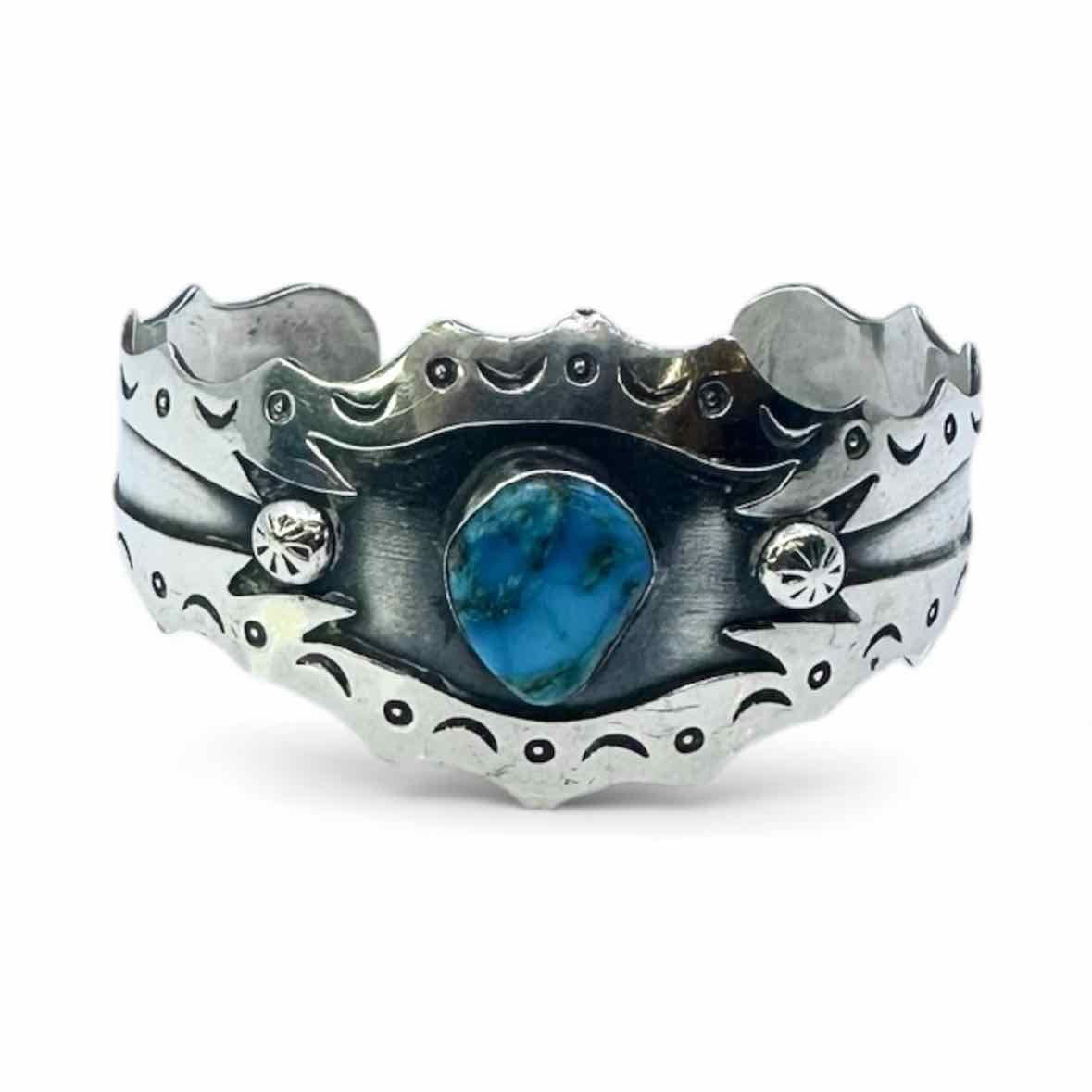Silver Turquoise Bracelet