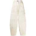 Silk Linen Wide-leg Trousers