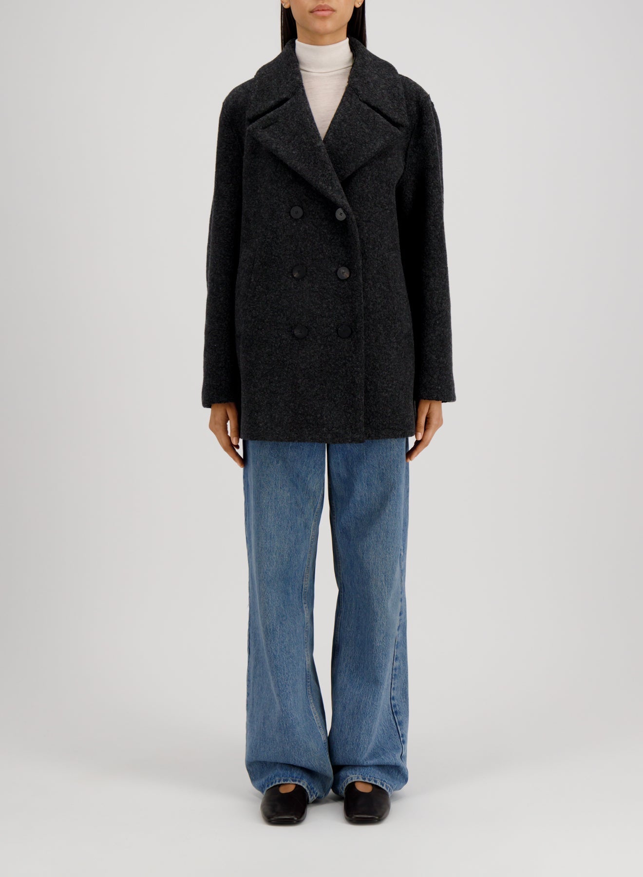Harris Wharf Sailor Jacket bouclé