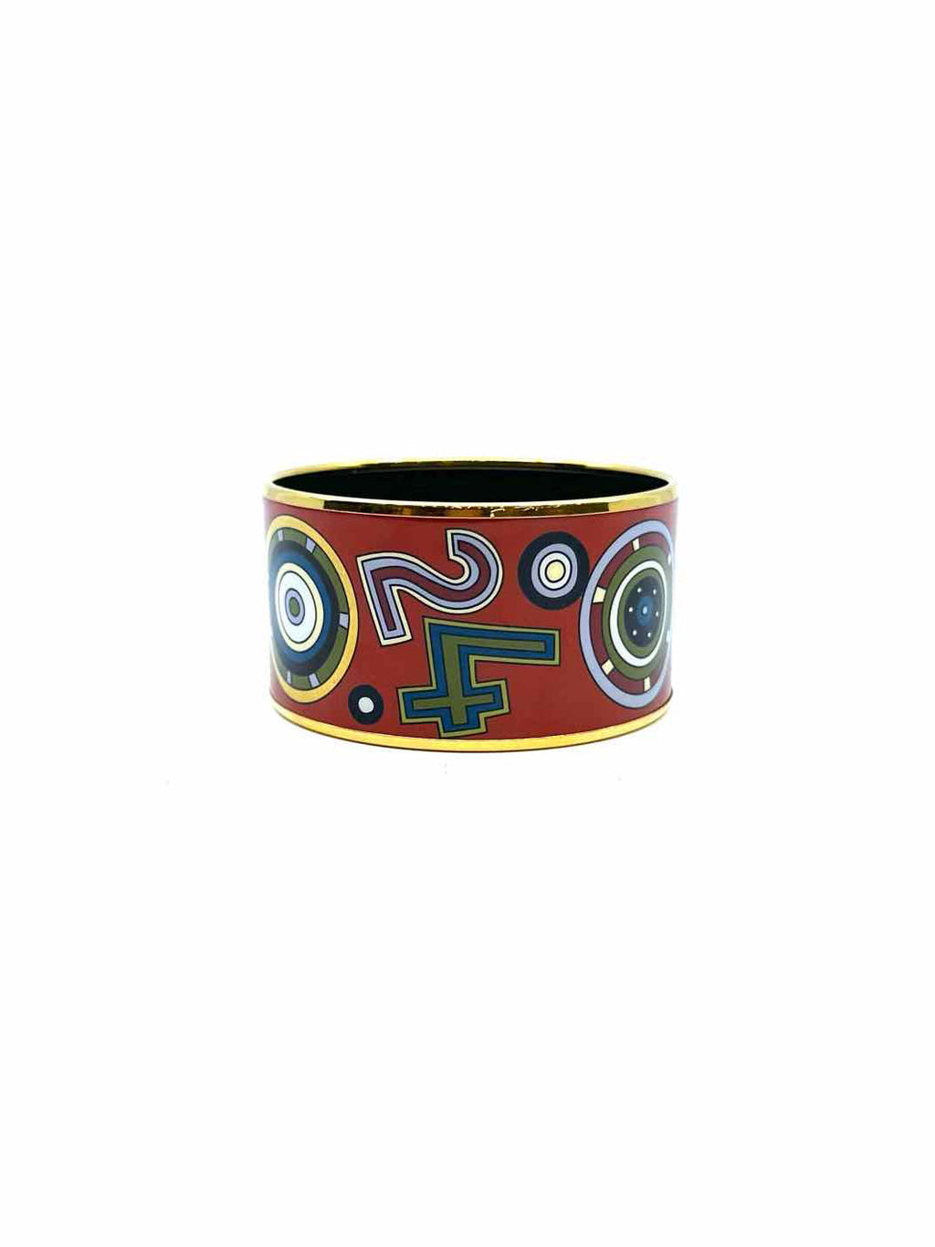 HERMES Orange Tohu Bohu Bracelet