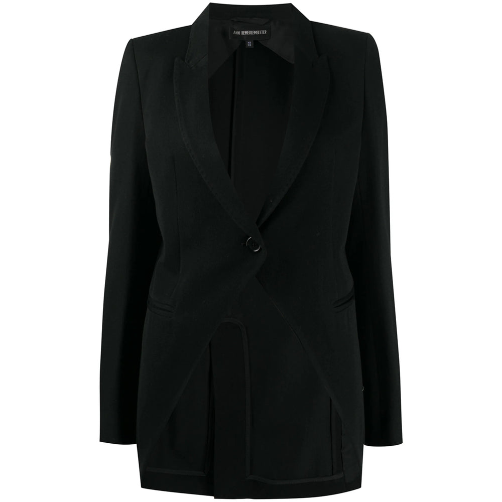 Structured Black Suit Jacket