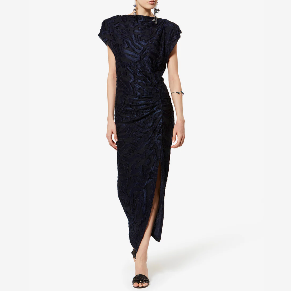 Isabel Marant Ladan Dress - Faded Night