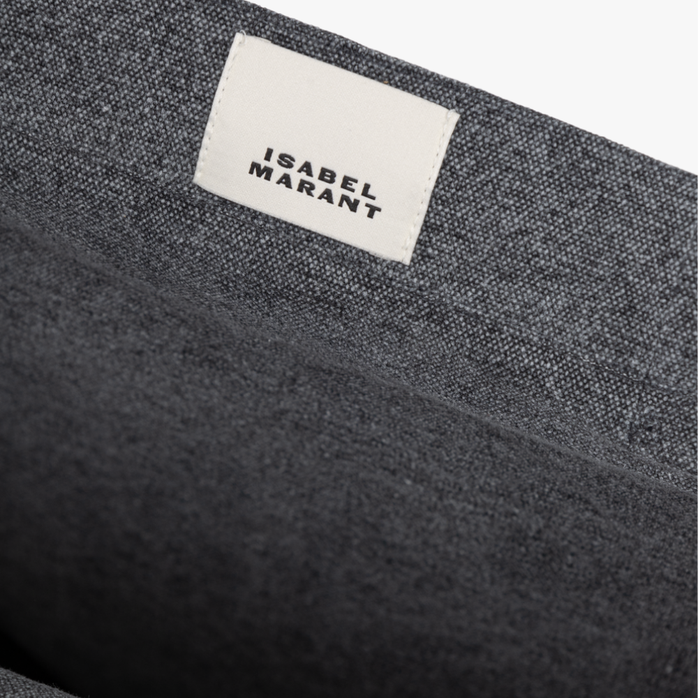 Isabel Marant Yenky Bag - Faded Black Signature