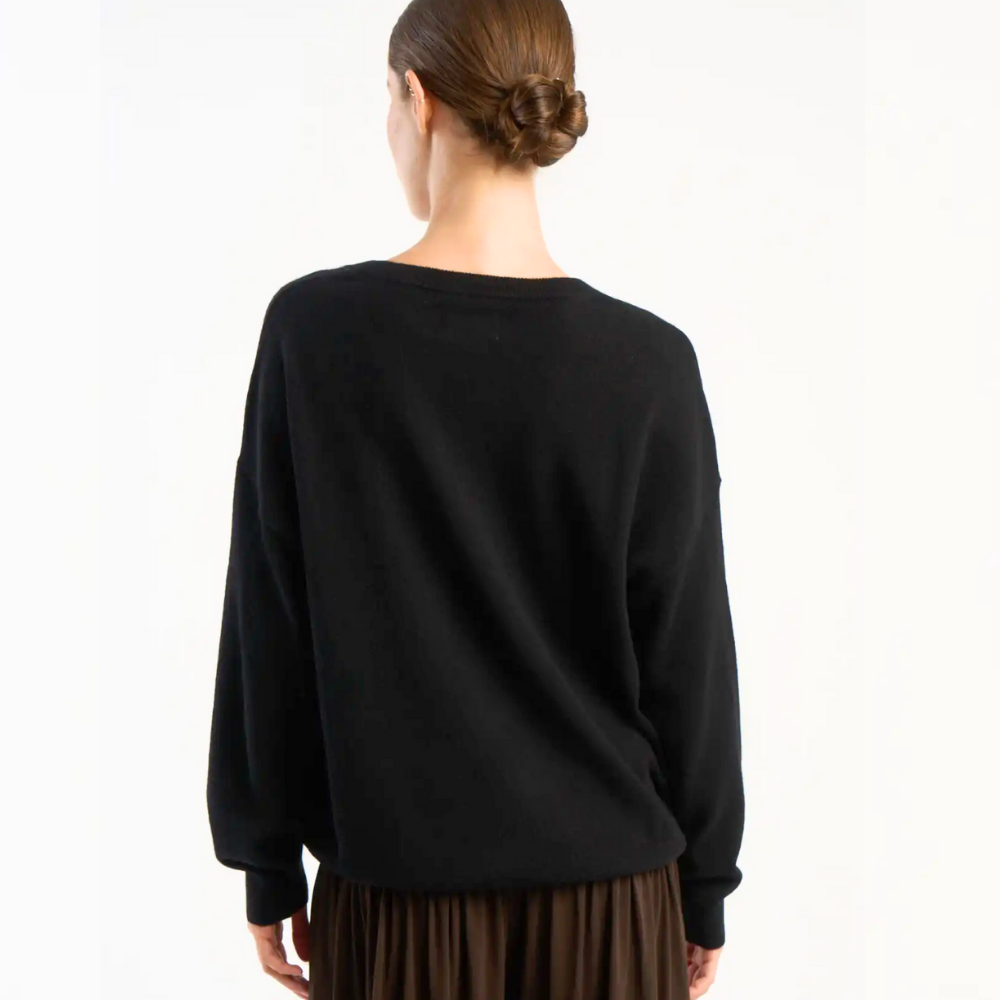 Les Tricots de Lea Mapoupy Sweater - Noir