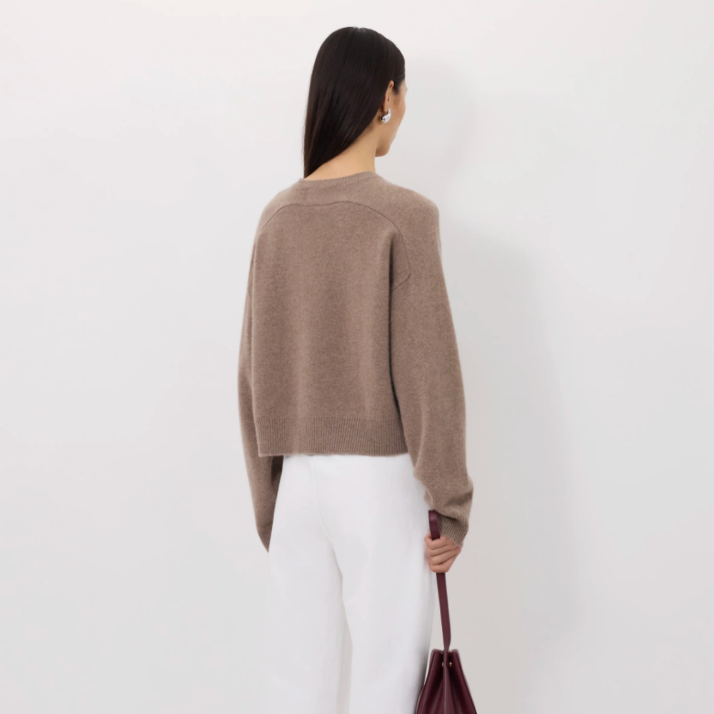 LouLou De Saison Anzor Sweater - Taupe Melange