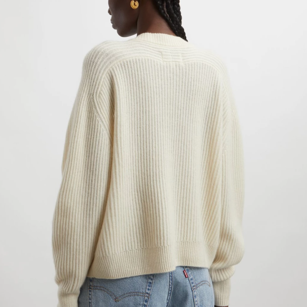 LouLou Bastia Cardigan - Ivory
