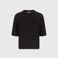 LouLou De Saison Dara Cashmere Top - Black