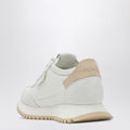 Pacey2 sneaker in white canvas and leather