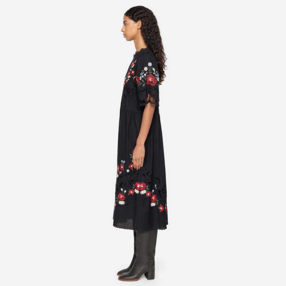 Sea NY Rosaline Dress - Black