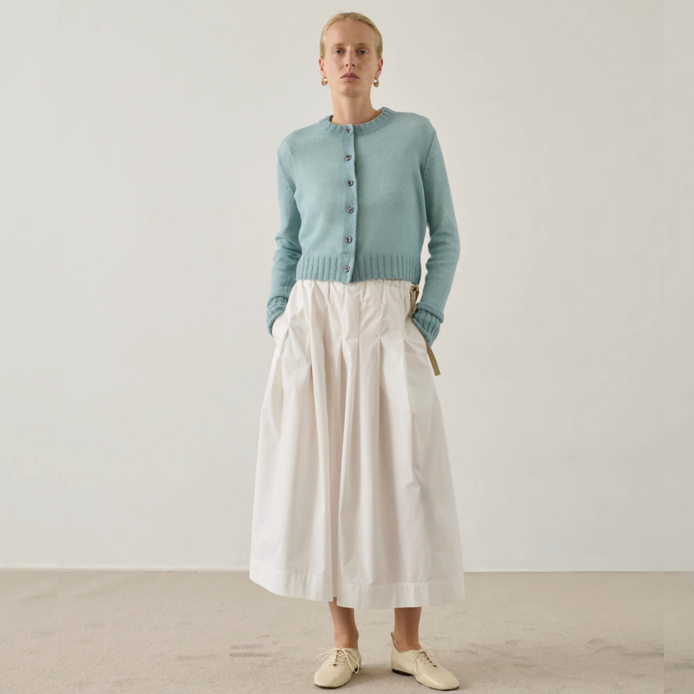 Soeur Griffith Cardigan - Bleu Celadon