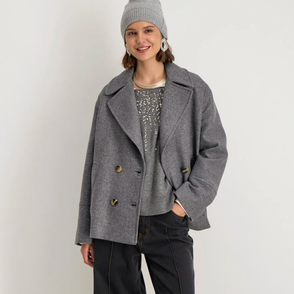 Stella Forest Natalia Coat - Gris