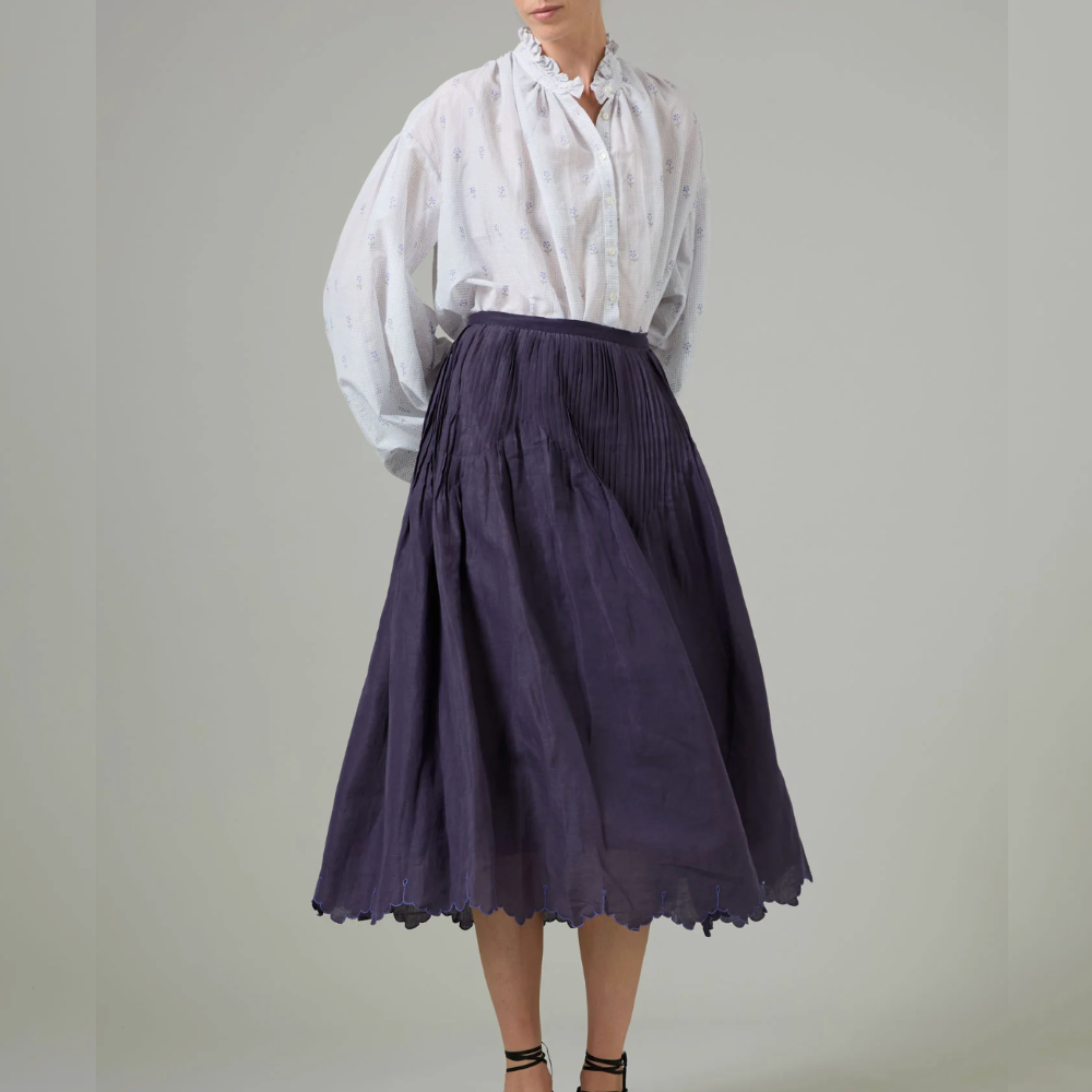 Thierry Colson Verde Skirt - Navy