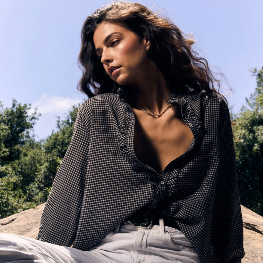 Xirena Amelie Shirt - Black Pepper