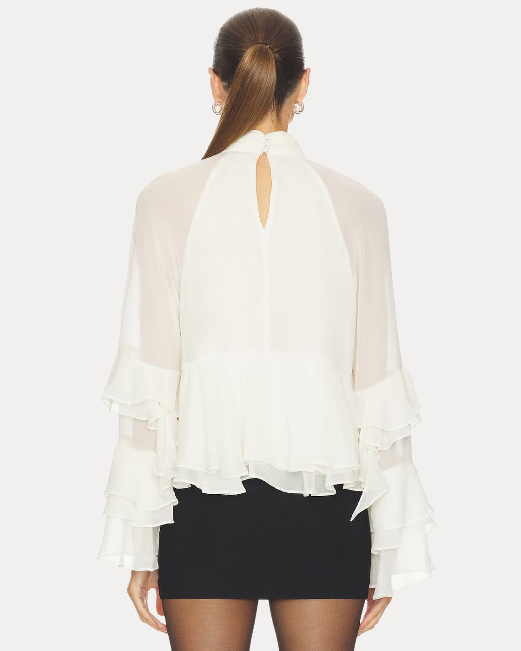 Cinq à Sept Skylah Top in Ivory