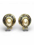 FENDI Gold Clip Earrings