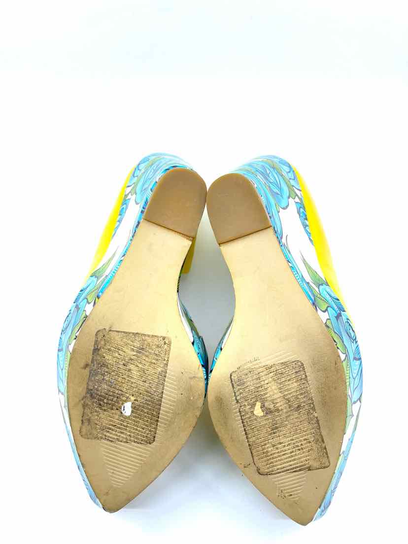 TAYLOR SAYS Yellow Floral Wedge | 9