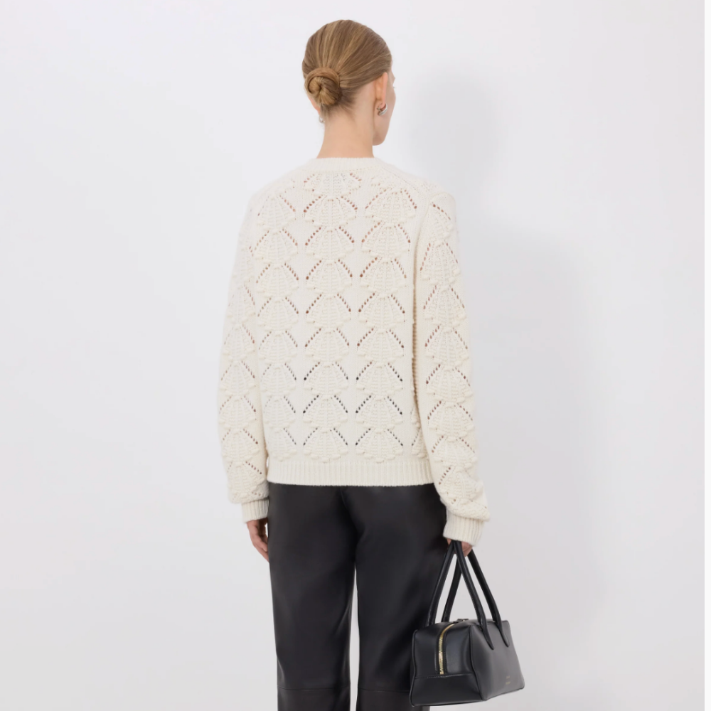 LouLou De Saison Bach Cardigan - Ivory