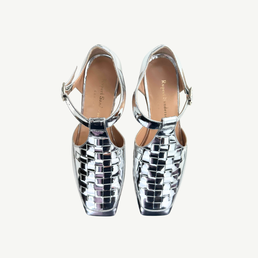 Rupert Sanderson Nuna Sandal - Silver