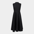 Saloni Flora Dress - Noir Rose