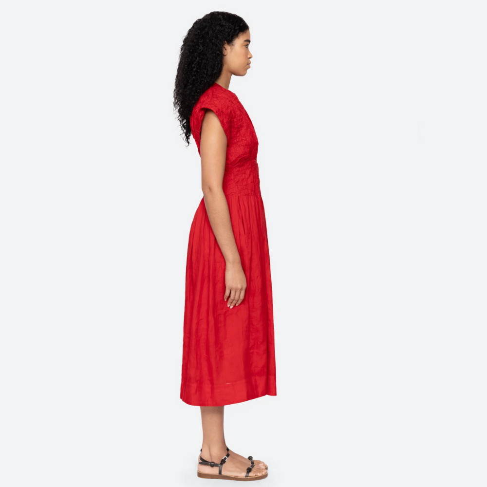 Sea NY Imogen Dress - Red