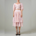 Thierry Colson Constance Skirt - Pink Wisteria