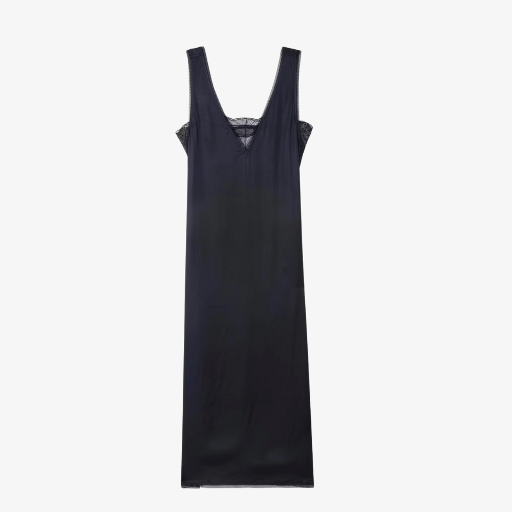 Zadig & Voltaire Renzo Satin Dress - Black