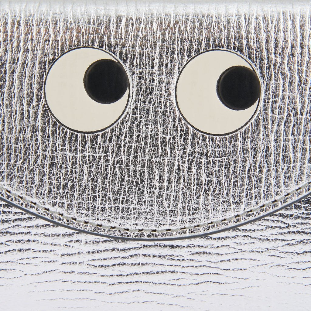 Anya Hindmarch Envelope Card Case Mage Safe in Silver