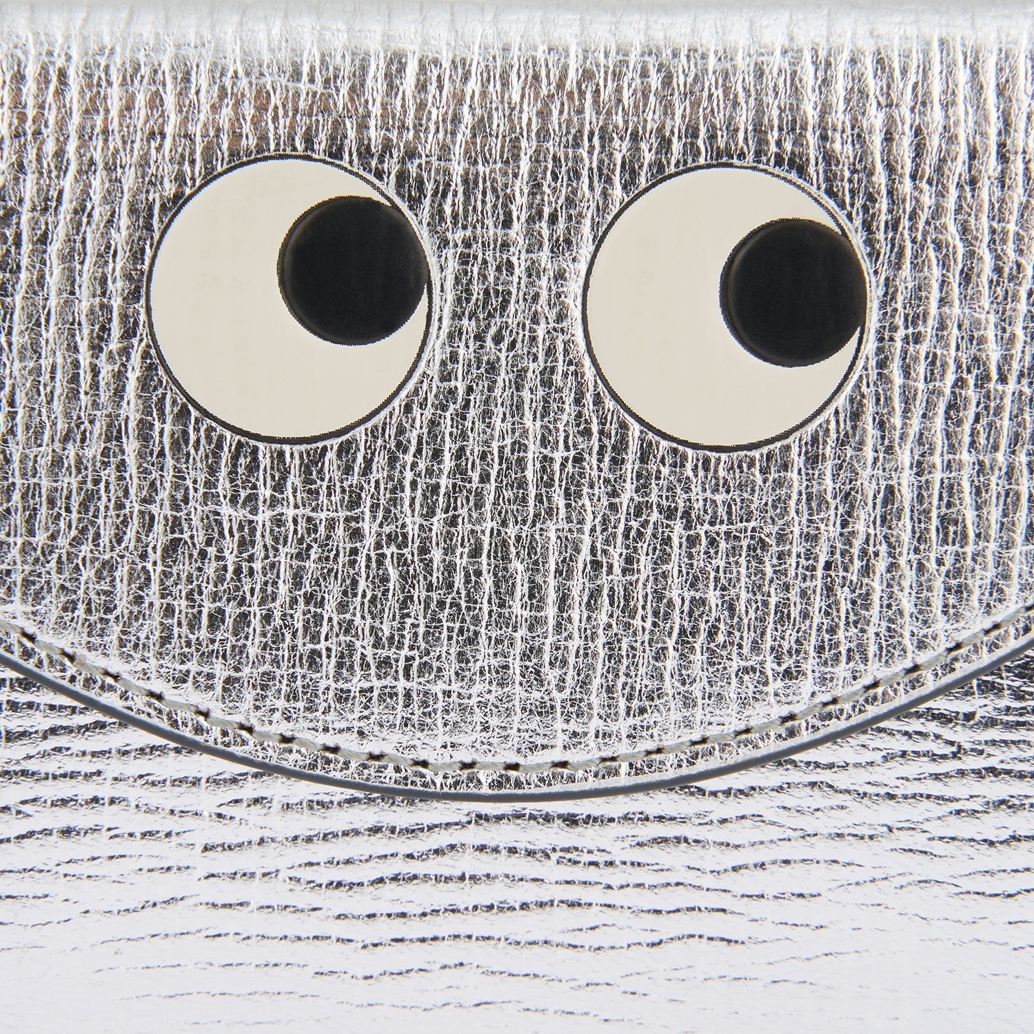 Anya Hindmarch Envelope Card Case Mage Safe in Silver