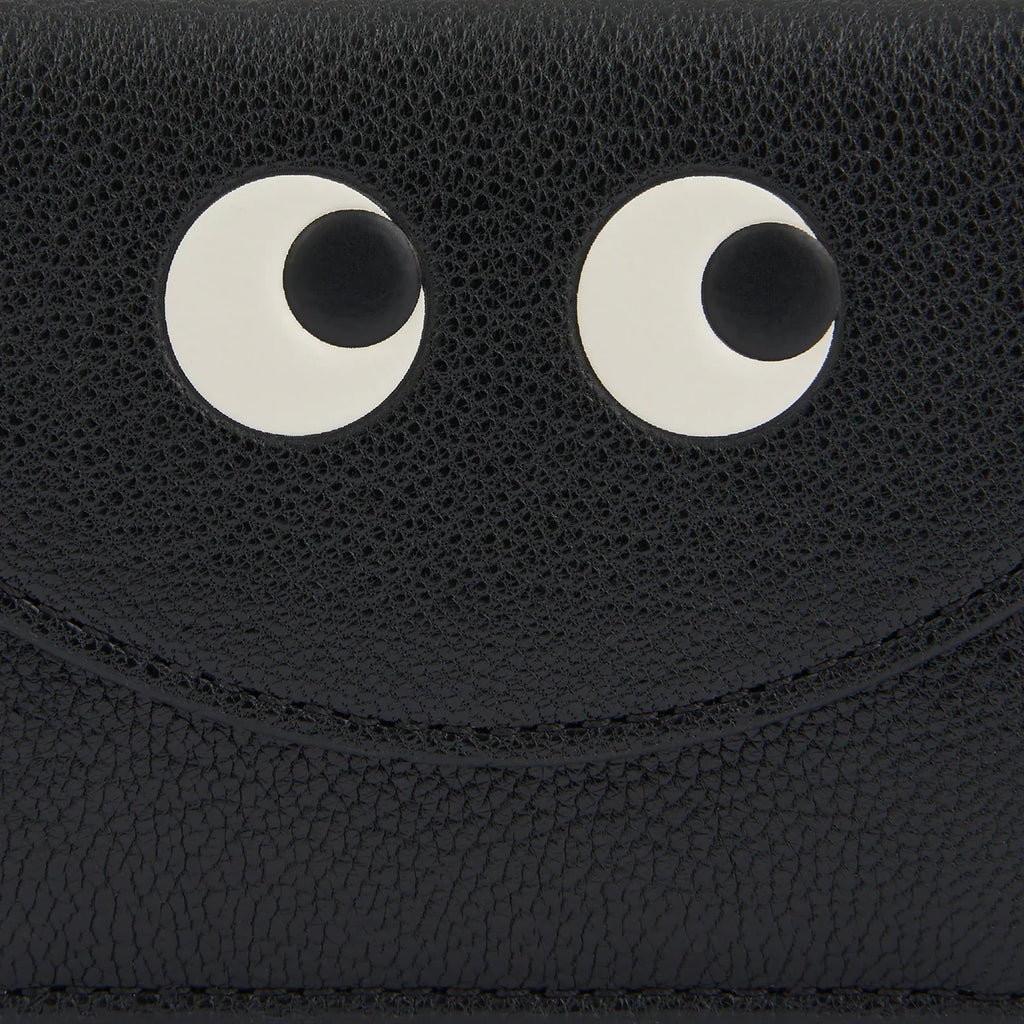 Anya Hindmarch Magnetic Envelope Case Eyes in Black