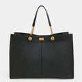 Anya Hindmarch Mortimer Tote Eyelet in Black