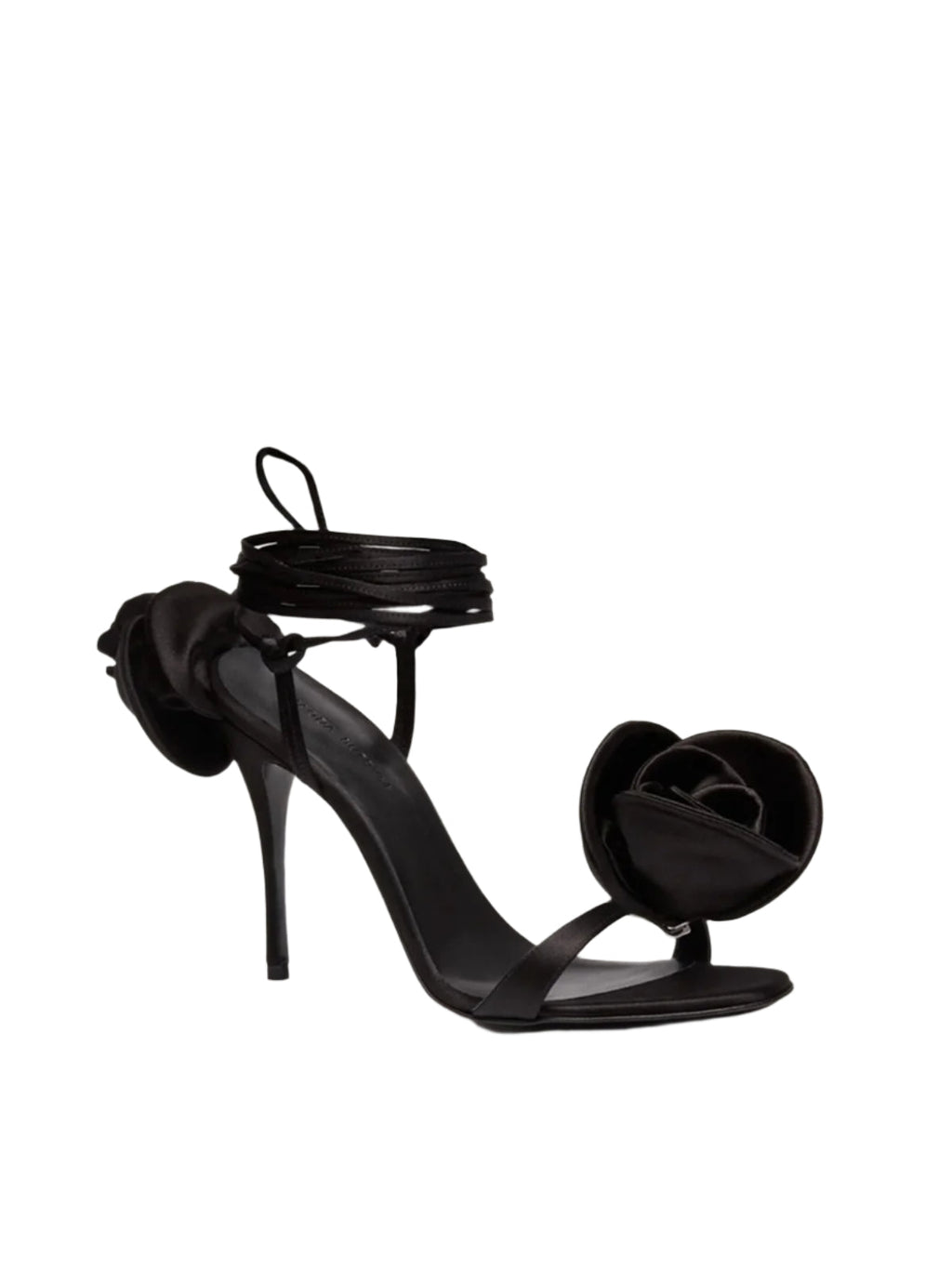 WRAP AROUND DOUBLE FLOWER SANDALS