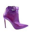 ALEXANDER MCQUEEN Size 10 Burgundy Ankle Boot