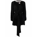 Black Glass Crystal Party Dress